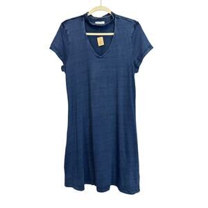 American Denim Shift Dress Blue XL NWT